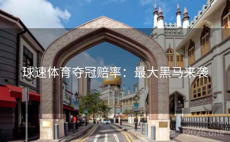 球速体育夺冠赔率：最大黑马来袭