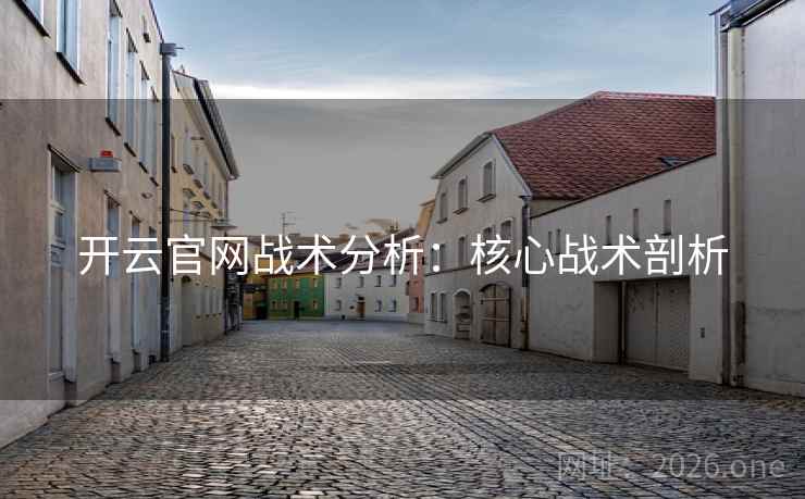 开云官网战术分析：核心战术剖析