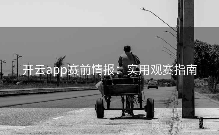 开云app赛前情报：实用观赛指南