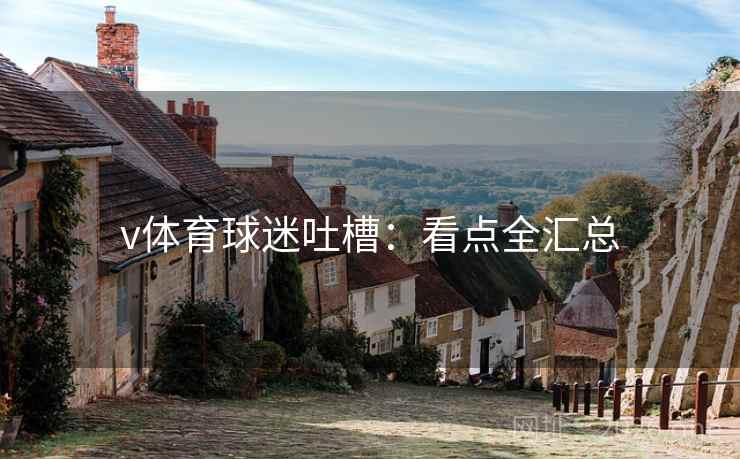 v体育球迷吐槽:看点全汇总 v体育球迷吐槽:看点全汇总