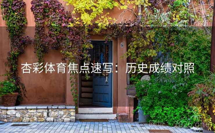 杏彩体育焦点速写：历史成绩对照